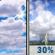 Columbus Day: A chance of showers and thunderstorms after 1pm. Partly sunny, with a high near 92. Heat index values as high as 100. South southeast wind 5 to 10 mph, with gusts as high as 25 mph. Chance of precipitation is 30%. New rainfall amounts less than a tenth of an inch possible. Columbus Day: Partly Sunny then Chance Showers And Thunderstorms