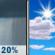 Thursday: A slight chance of rain showers before 10am. Mostly sunny, with a high near 94. Heat index values as high as 105. South wind 10 to 15 mph, with gusts as high as 25 mph. Chance of precipitation is 20%. New rainfall amounts less than a tenth of an inch possible. Thursday: Slight Chance Rain Showers then Mostly Sunny