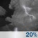 Tonight: A slight chance of showers and thunderstorms before 1am. Mostly cloudy, with a low around 68. South southeast wind 5 to 10 mph. Chance of precipitation is 20%. New rainfall amounts between a tenth and quarter of an inch possible. Tonight: Slight Chance Showers And Thunderstorms