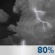 Overnight: Showers And Thunderstorms